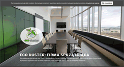 Desktop Screenshot of eco-duster.pl